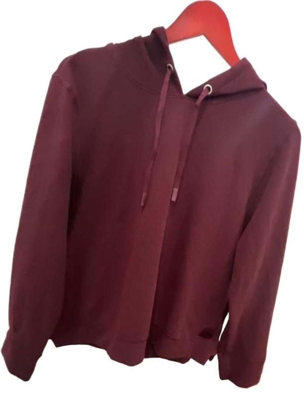 DKNY Waffle Hoodie Size X-Large Maroon (NEW WITH TAGS / NWT)